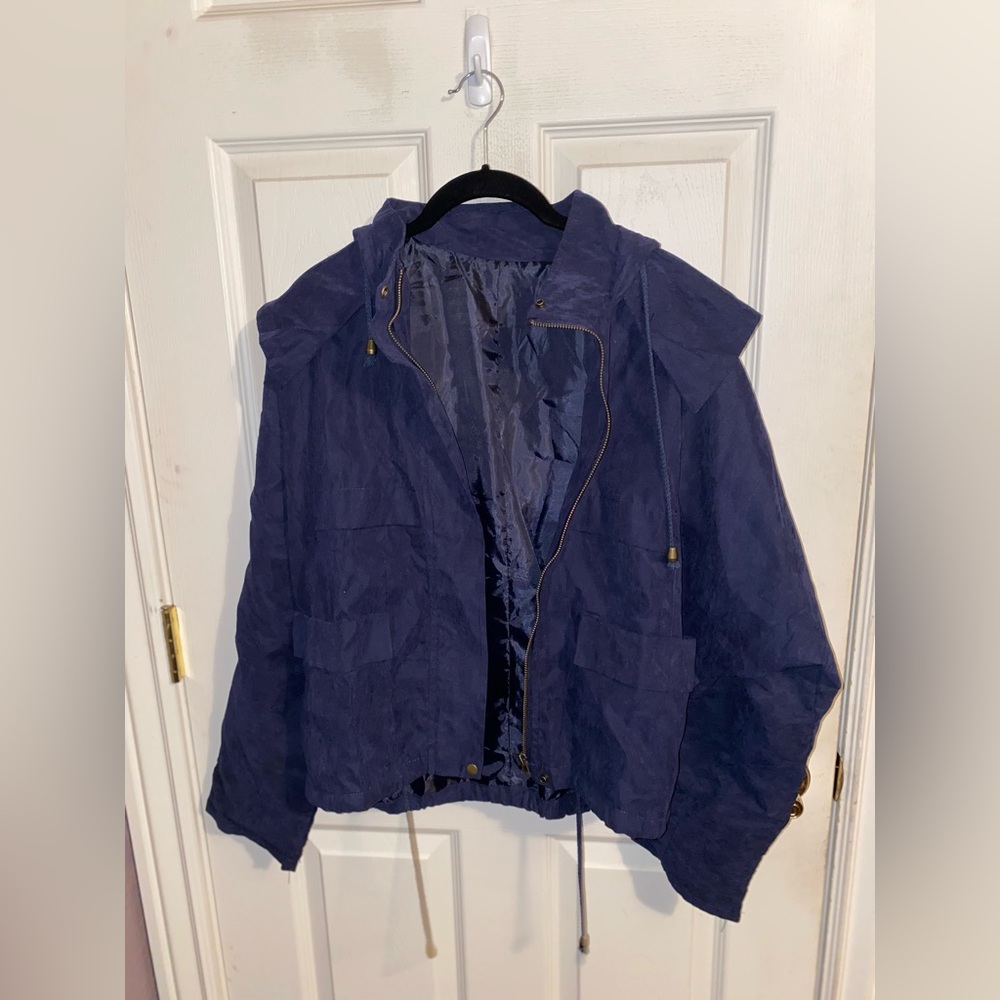 NWOT Navy Blue Jacket